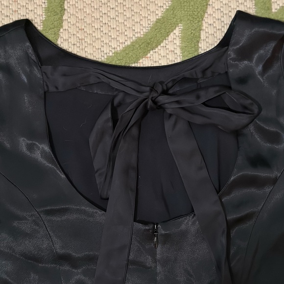 Anthropologie ruffled satin mini dress - Picture 7 of 10